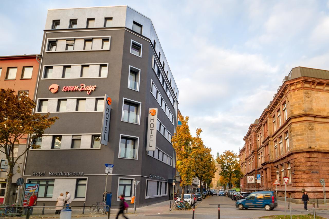 Sevendays Hotel Boardinghouse Mannheim Exteriör bild