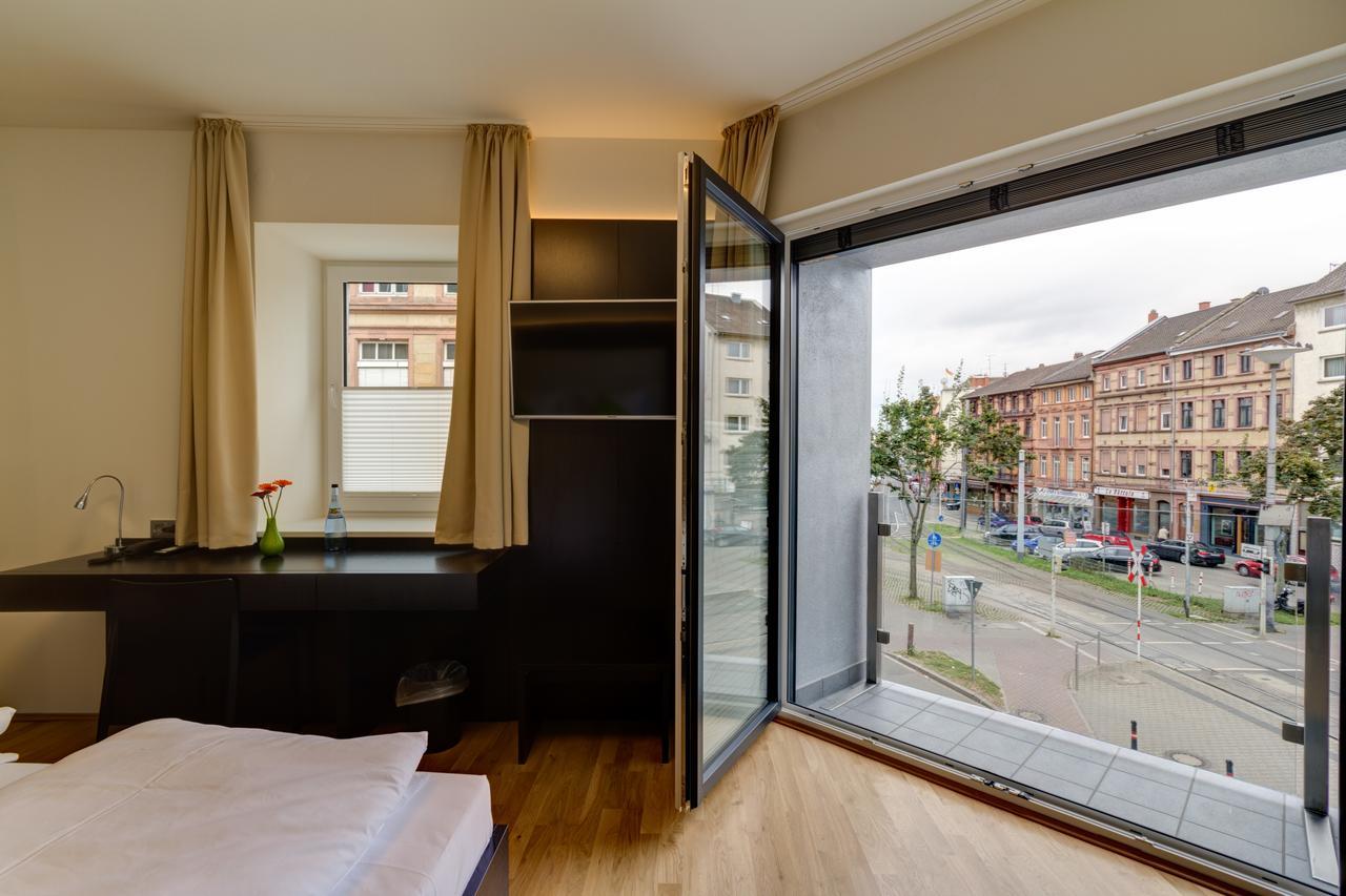 Sevendays Hotel Boardinghouse Mannheim Exteriör bild