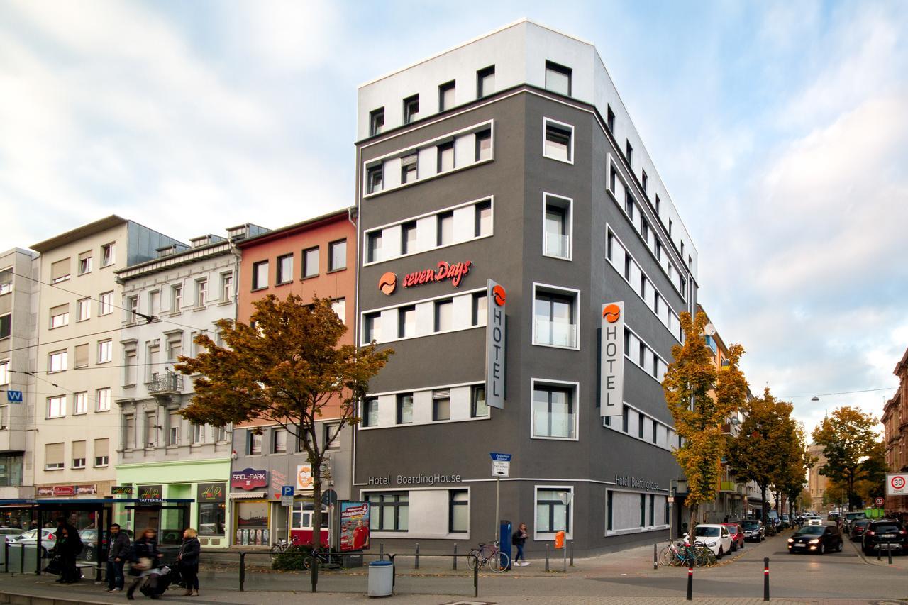 Sevendays Hotel Boardinghouse Mannheim Exteriör bild