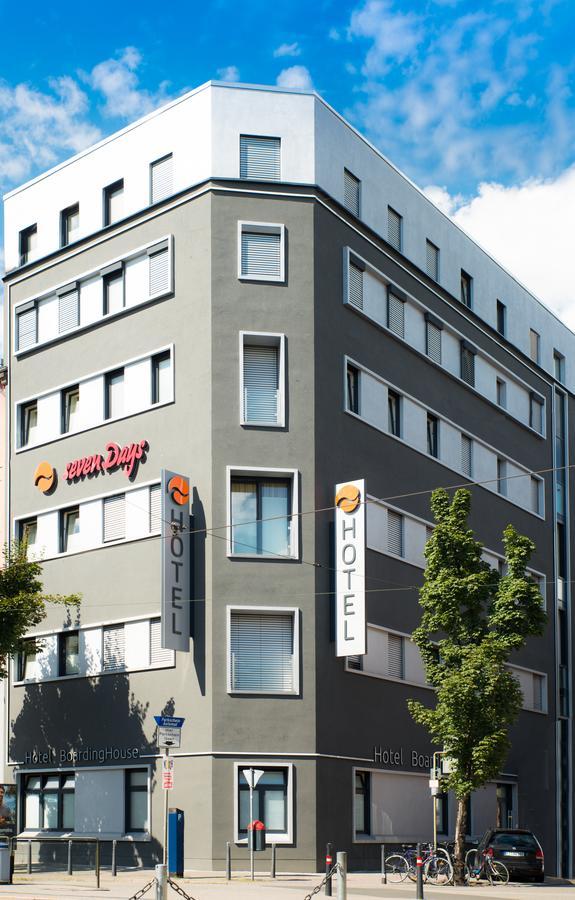 Sevendays Hotel Boardinghouse Mannheim Exteriör bild