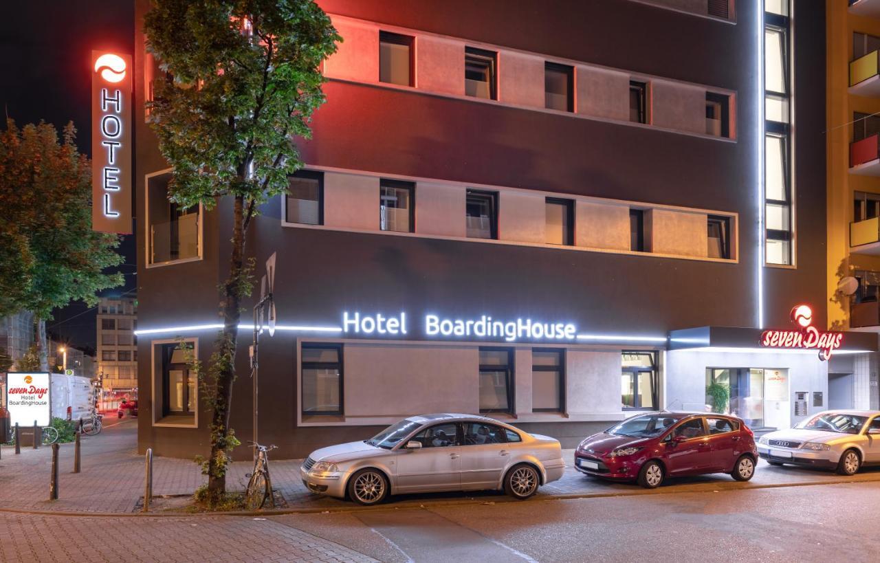 Sevendays Hotel Boardinghouse Mannheim Exteriör bild