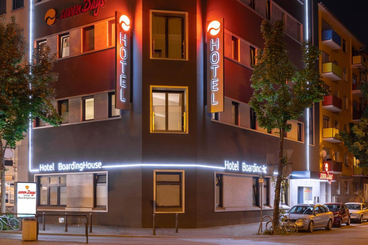 Sevendays Hotel Boardinghouse Mannheim Exteriör bild