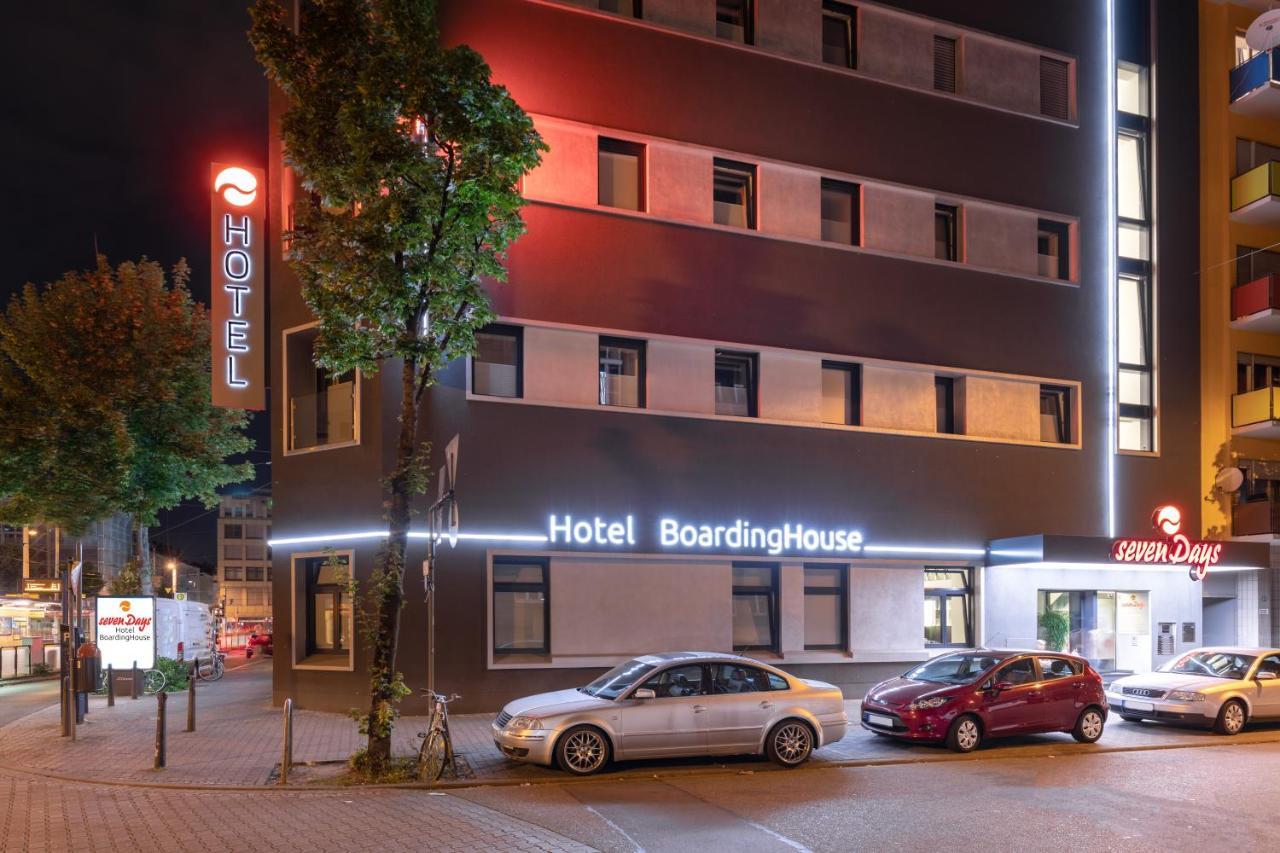 Sevendays Hotel Boardinghouse Mannheim Exteriör bild
